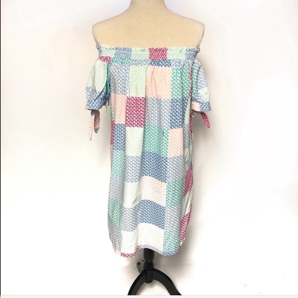 Vineyard Vines For Target Boho Patchwork Dress, L - image 1